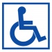 Доступность для инвалидов в креслах-колясках (Пленка 200 х 200)