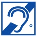 Доступность для инвалидов по слуху (Пленка 200 х 200)