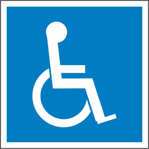 Знаки для инвалидов